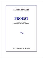 Couverture du livre « Proust » de Samuel Beckett aux éditions Minuit