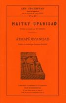 Couverture du livre « Maitry upanishad » de Kapani Esnoul aux éditions Jean Maisonneuve