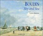 Couverture du livre « Boudin ; sky and sea » de Laurent Manoeuvre aux éditions Belin