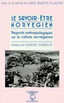 Couverture du livre « Le savoir etre norvegien » de  aux éditions L'harmattan