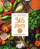 Couverture du livre « 365 jours avec vous : l'almanach Marmiton (édition 2023) » de Marmiton aux éditions Michel Lafon