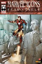 Couverture du livre « MARVEL ICONS V2 n.12 : Iron Man » de Immonem Bendis aux éditions Panini Comics Mag