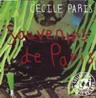 Couverture du livre « Souvenirs de paris » de Cecile Paris aux éditions Thierry Magnier