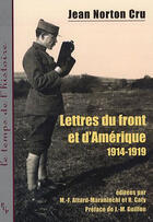 Couverture du livre « Lettres du front et d amerique (1914-1919) » de Norton Cru J aux éditions Pu De Provence