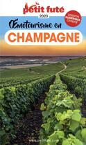 Couverture du livre « Oenotourisme en Champagne (édition 2022/2023) » de Collectif Petit Fute aux éditions Le Petit Fute