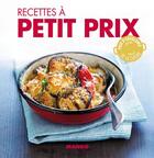 Couverture du livre « Recettes à petit prix » de Marie-Laure Tombini aux éditions Mango