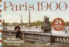 Couverture du livre « Paris 1900 - les grands monuments en couleurs cartes » de  aux éditions Parigramme