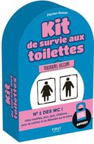 Couverture du livre « Kit de survie aux toilettes » de Florian Gazan aux éditions First