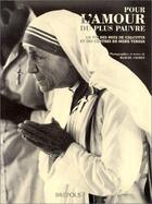 Couverture du livre « Pour l'amour du plus pauvre » de Crozet aux éditions Brepols