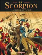 Couverture du livre « Le scorpion Tome 4 : le démon au Vatican » de Stephen Desberg et Enrico Marini aux éditions Dargaud