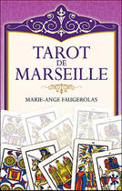 Couverture du livre « Coffret tarot de marseille » de Marie-Ange Faugérolas aux éditions Ada