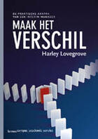 Couverture du livre « Maak het verschil » de Harley Lovegrove aux éditions Uitgeverij Lannoo