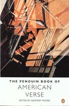 Couverture du livre « Penguin Book Of American Verse » de Geoffrey Moore aux éditions Penguin Books