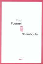 Couverture du livre « Chamboula » de Paul Fournel aux éditions Seuil