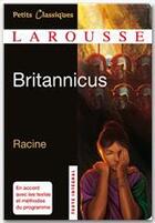 Couverture du livre « Britannicus » de Racine Jean aux éditions Larousse