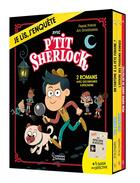 Couverture du livre « P'tit Sherlock : 2 romans + 1 guide détective » de Pascal Prevot et Art Grootfontein aux éditions Larousse