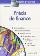 Couverture du livre « La finance reperes pratiques » de Georges Sauvageot aux éditions Nathan