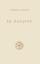 Couverture du livre « Le banquet » de  aux éditions Cerf