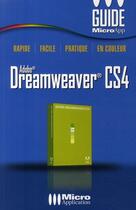 Couverture du livre « Dreamweaver cs4 » de Alexandre Boni aux éditions Micro Application