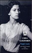 Couverture du livre « Nager nues » de Carla Guelfenbein aux éditions Actes Sud