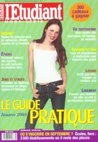 Couverture du livre « Guide pratique etudiant 2004 » de  aux éditions L'etudiant