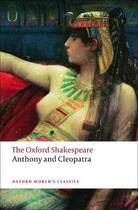 Couverture du livre « Anthony and Cleopatra » de William Shakespeare aux éditions Oxford Up Elt