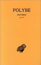 Couverture du livre « Histoires Tome 6 ; ligne 6 » de Polybe aux éditions Belles Lettres