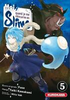 Couverture du livre « Moi, quand je me réincarne en Slime Tome 5 » de Fuse et Taiki Kawakami et Vah Mitz aux éditions Kurokawa