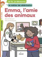 Couverture du livre « Emma, l'amie des animaux » de Max De Radigues et Benoit Broyard aux éditions Milan