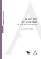 Couverture du livre « Le bien-être des travailleurs » de  aux éditions Anthemis