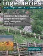 Couverture du livre « Écologie de la restauration et ingénierie écologique ; enjeux, convergences, applications » de Dutoit, F., Rey, F. aux éditions Quae