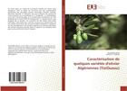 Couverture du livre « Caracterisation de quelques varietes d'olivier algeriennes (tiziouzou) » de Boukhari Rachid aux éditions Editions Universitaires Europeennes