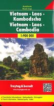 Couverture du livre « Vietnam - laos - cambodge » de  aux éditions Freytag Und Berndt