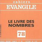 Couverture du livre « CE-78. Le Livre des Nombres » de Pierre Buis aux éditions Cerf