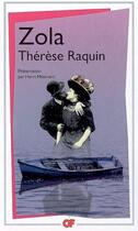 Couverture du livre « Thérèse Raquin » de Émile Zola aux éditions Flammarion