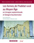 Couverture du livre « Recherches archeologiques - numero 17 les formes de l'habitat rural en auvergne au moyen age » de Gaime/Charmoillaux aux éditions Cnrs