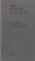 Couverture du livre « Mise en oeuvre ; le quotidien et l'exceptionnel sous l'oeil du design » de  aux éditions Epure