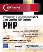 Couverture du livre « PHP 5.5 ; préparation à la certification Zend Certified PHP Engineer (ZCPE) » de Cyrille Grandval et Julien Charpentier aux éditions Eni