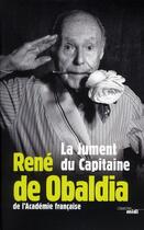 Couverture du livre « La jument du capitaine » de Rene De Obaldia aux éditions Cherche Midi