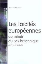 Couverture du livre « LAICITES EUROPEENNES AU MIROIR DU CAS BRITANNIQUE » de Pur aux éditions Pu De Rennes