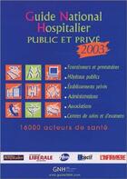 Couverture du livre « Guide national hospitalier 2003 » de Editions Lamarre aux éditions Lamarre