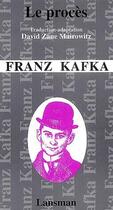 Couverture du livre « Le procès » de Franz Kafka aux éditions Lansman