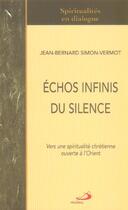 Couverture du livre « Echos infinis du silence » de Simon Vermot Jb aux éditions Mediaspaul