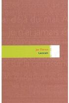 Couverture du livre « Lavocam » de Jan Thirion aux éditions Editions In8