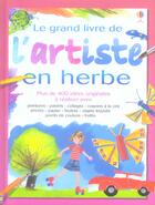 Couverture du livre « Grand livre artiste en herbe » de Watt/Allman aux éditions Usborne