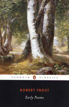 Couverture du livre « Early Poems » de Frost Robert aux éditions Penguin Group Us