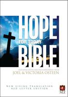 Couverture du livre « Hope for Today Bible » de Joel Osteen aux éditions Howard Books