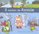 Couverture du livre « Trois contes de russie - la moufle, le gros navet, brise cabane » de  aux éditions Pere Castor