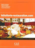 Couverture du livre « Hôtellerie-restauration.com » de Corbeau/Dubois aux éditions Cle International