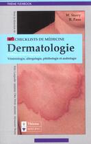 Couverture du livre « Checklists - dermatologie » de Paus/Sterry aux éditions Maloine